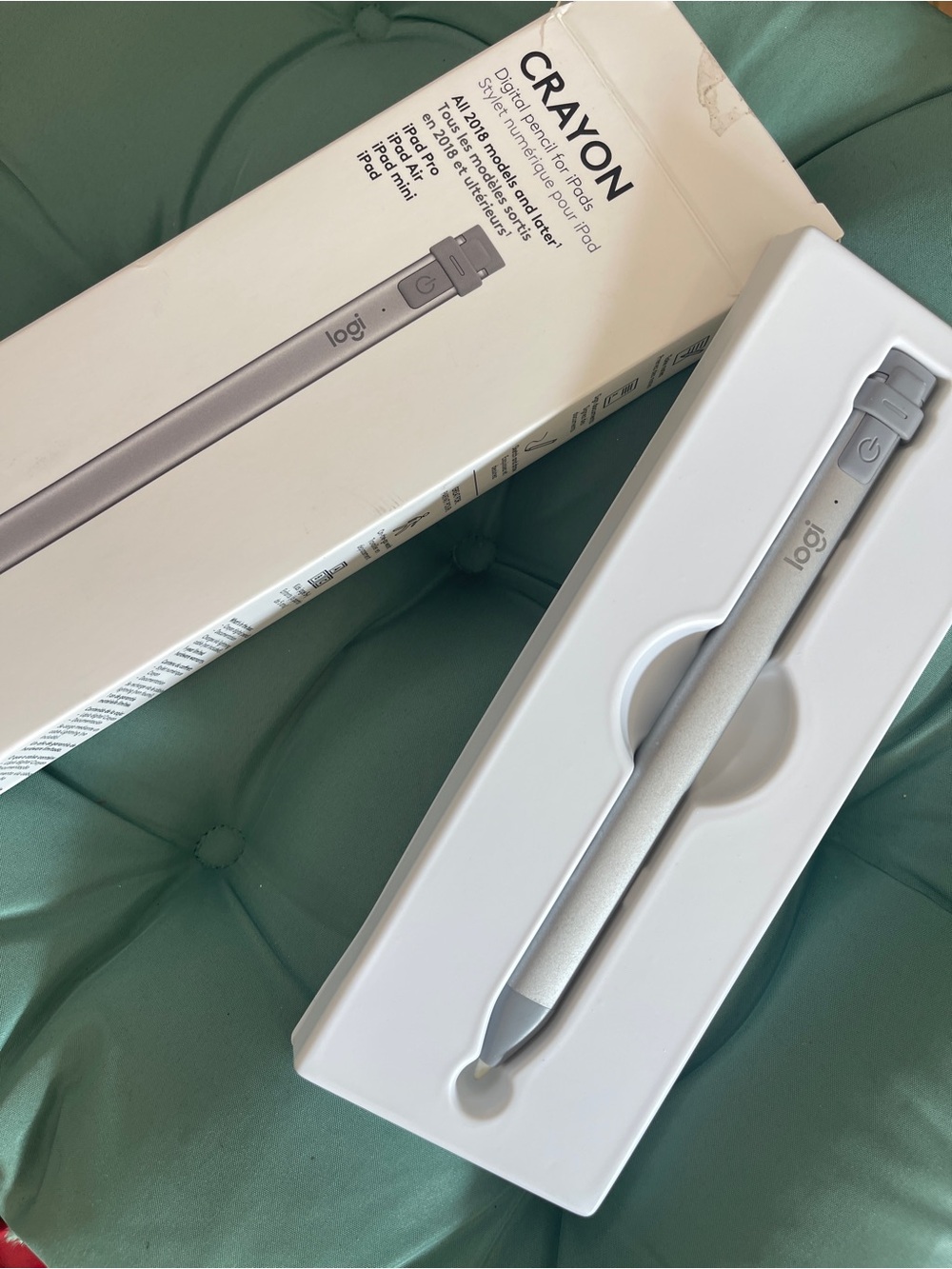Crayon Digital Stylus - Silver